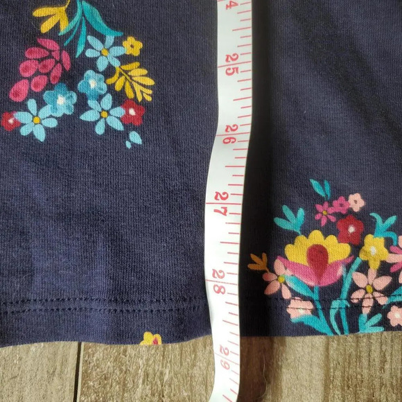 Croft & Barrow Blue Floral Short Sleeve T-Shirt Women's Plus Size 2X NWOT - Picture 7 of 15